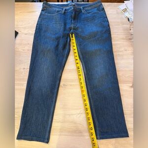 Classic Denim Straight-Leg Jeans